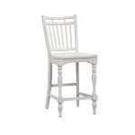 Antique White Stools - Image 2