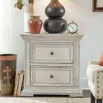 Big Valley Nightstand in Brown, Grey, or White - Image 8