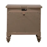 Rustic Taupe Nightstand - Image 2