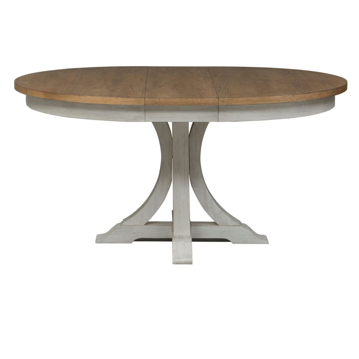 Oval Pedestal Table Farmhouse Table Collection - Image 1