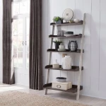 Farmhouse Leaning Bookcase - Image 5
