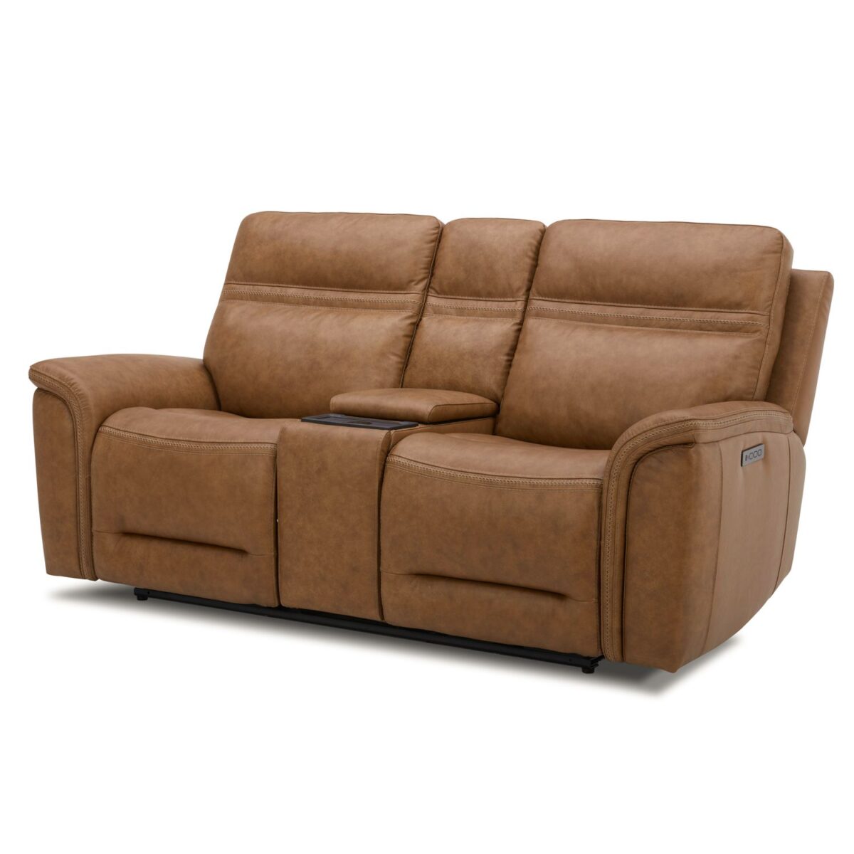 Triple Power Reclining Console Loveseat