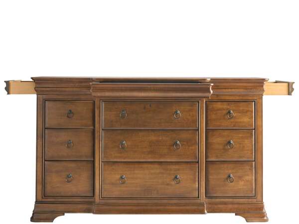 Traditional Dresser with Cognac Finish - Image 2