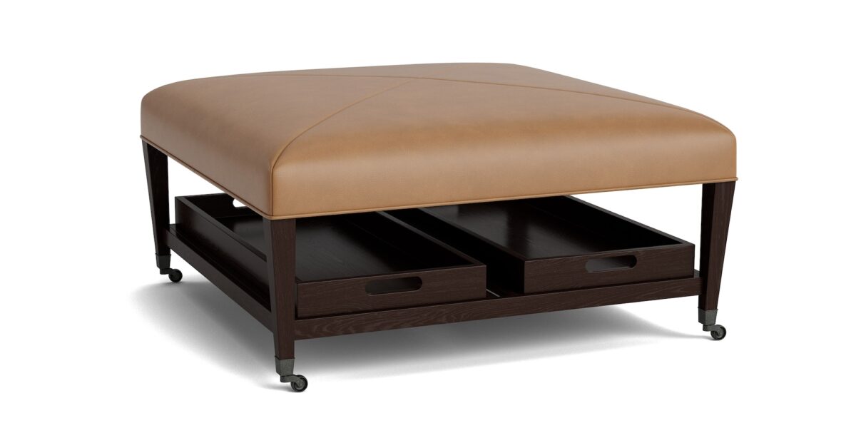 Kara Ottoman with Trays