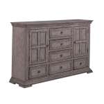 Big Valley 2 Drawer 6 Door Dresser - Image 2