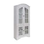 Antique White Display Cabinet - Image 5