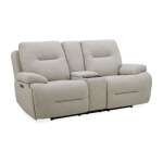 Triple Power Reclining Console Loveseat