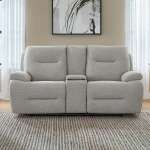Triple Power Reclining Console Loveseat - Image 3