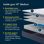Serta Perfect Day 10" Medium Mattress - Image 2