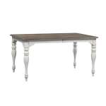 Antique White Dining Table Collection (Multiple Sizes)