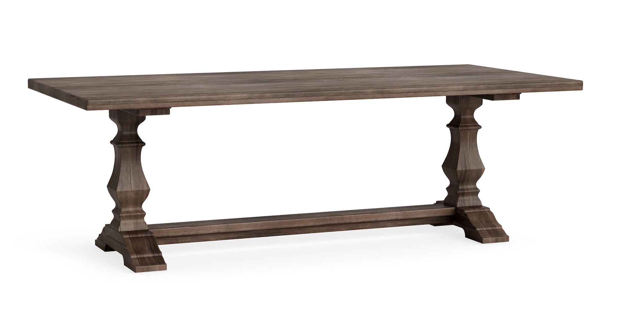4021-9042H-GREYLAN-GREYLAN-01 Bassett Solid Wood Dining Table - Image 1