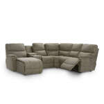 Trouper Manual Reclining Sectional with Chaise