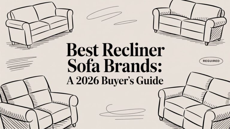 Best Recliner Sofa Brands: A 2026 Buyer's Guide