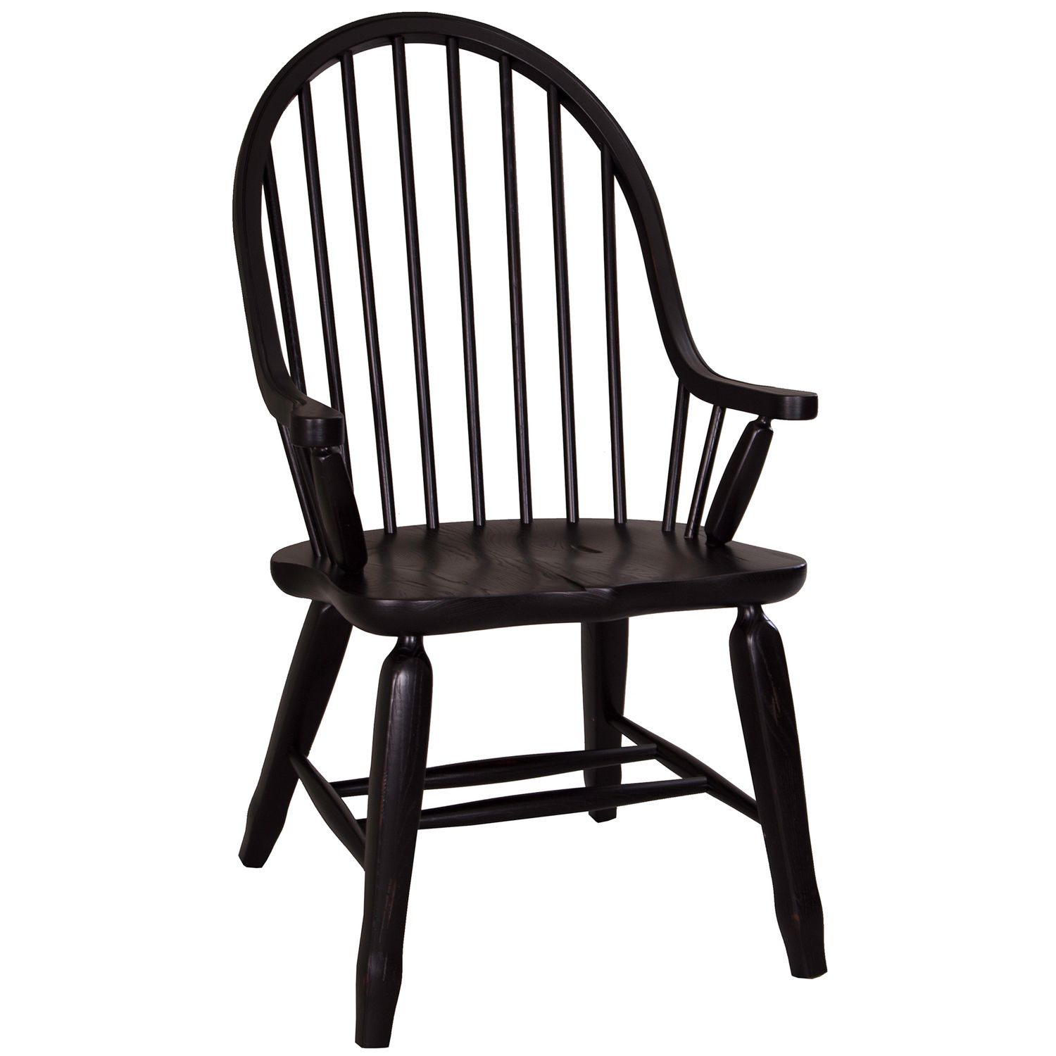Treasures Black Arm Chair