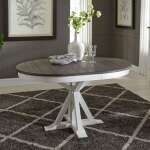 Allyson Park Pedestal Leg Table - Image 2