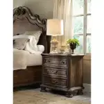 Rhapsody Three Drawer Nightstand - Image 2
