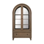 American Farmhouse Arched Display Cabinet - Image 3