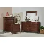 Charleston Five-Drawer Chest in Maraschino Cherry - Image 3