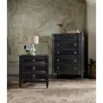 Charleston Five-Drawer Chest in Black Cherry - Image 3