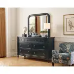 Charleston Seven-Drawer Dresser in Black Cherry - Image 2