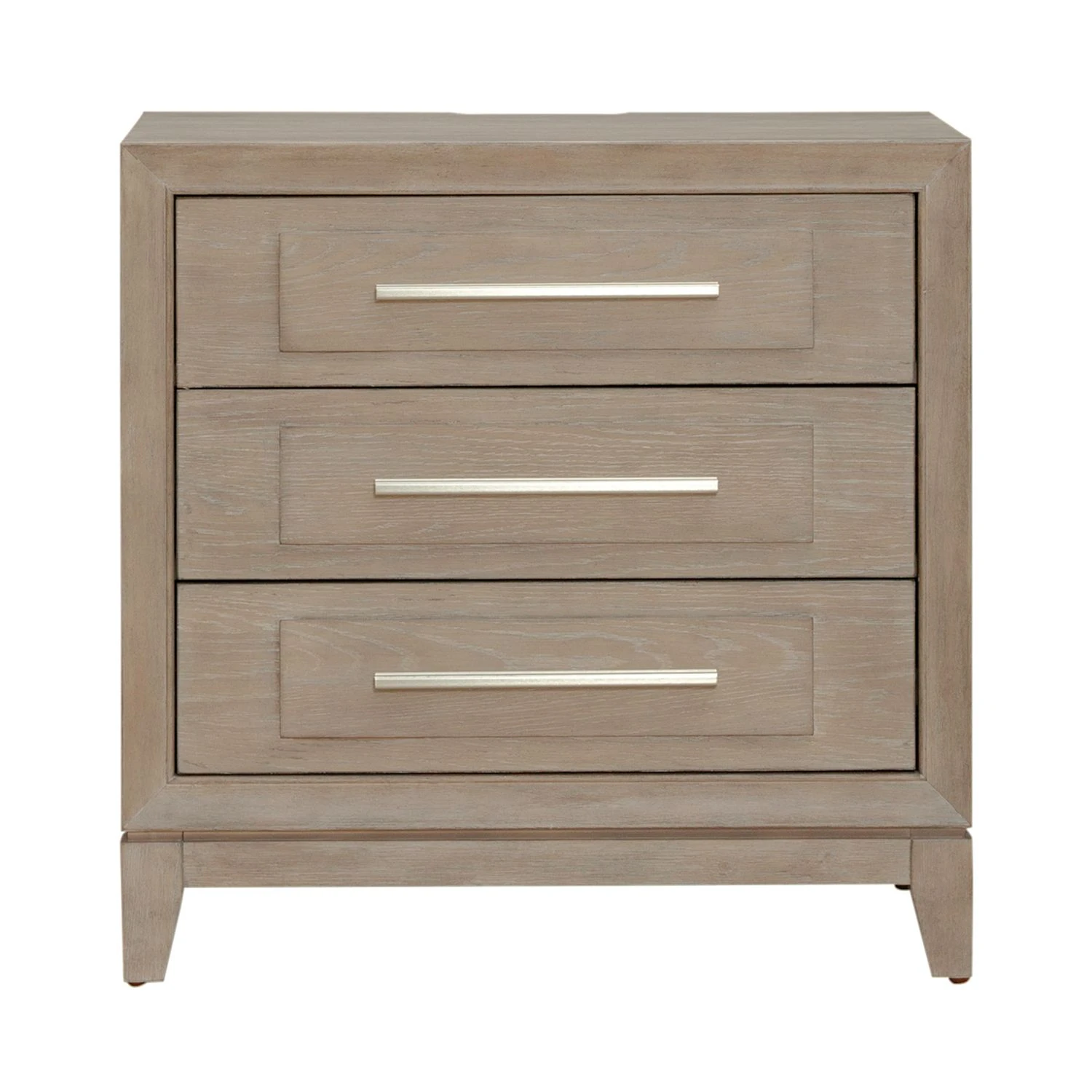 789-br61_2_large Brentwood 3 Drawer Nightstand with Charging Station - Image 1