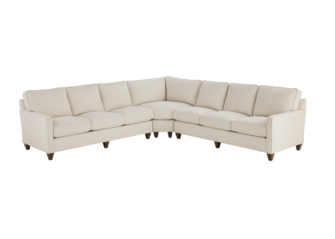 Custom sectionals by Bassett True Custom
