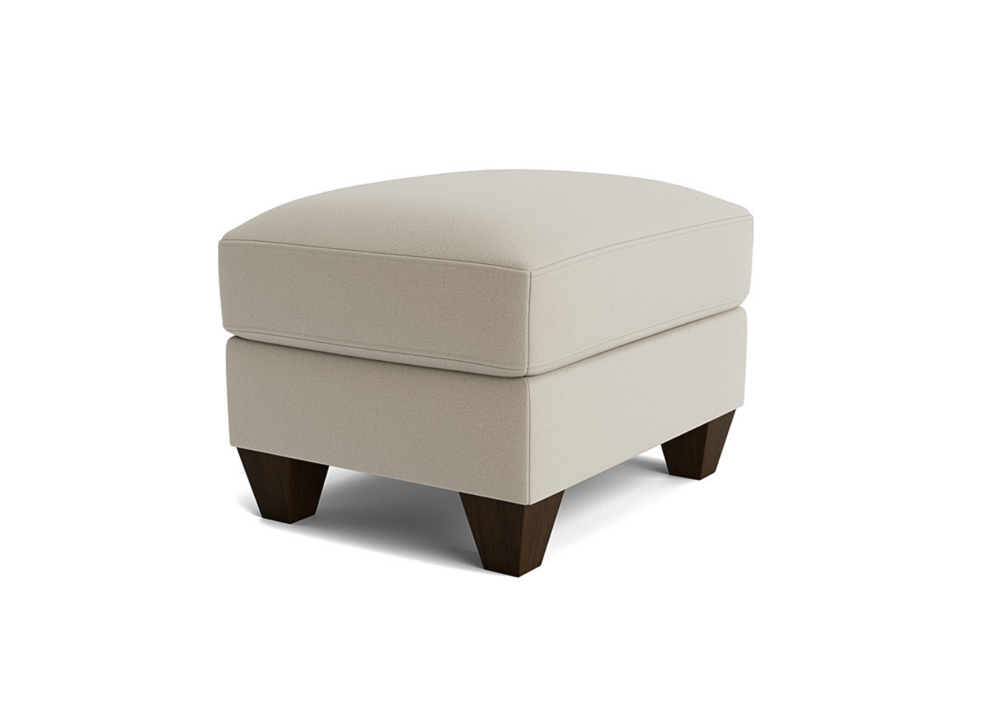 Custom ottomans and chaises by Bassett True Custom