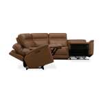 Cooper Power Reclining Leather Sectional - Image 5