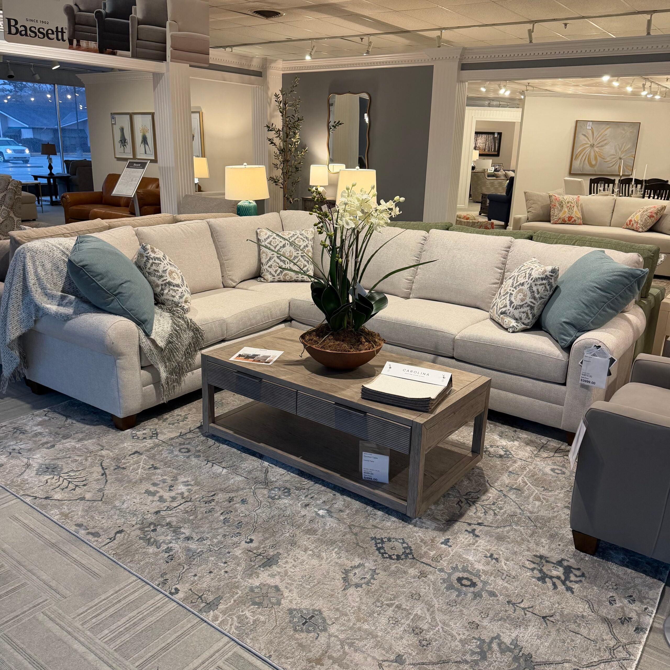 Premium living room furniture at Watts Furniture and Mattress